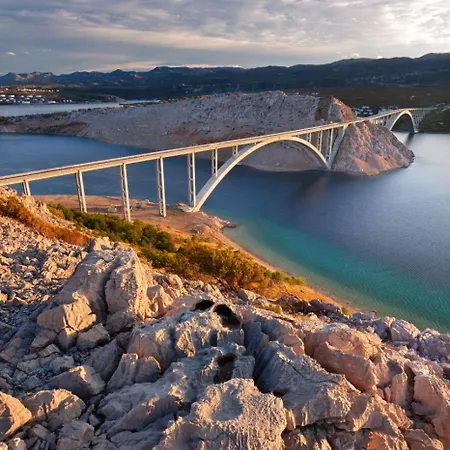 5234-1 For 11 Pers On Krk Island * Garica